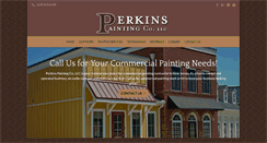 Desktop Screenshot of perkinspaintingllc.com